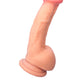 RealStick Elite Damon gerçekçi Yapay penis, TPR, çıplak, 20 cm