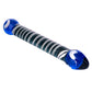 Sexus Glass Çift Taraflı Cam Dildo, mavi, 21 cm