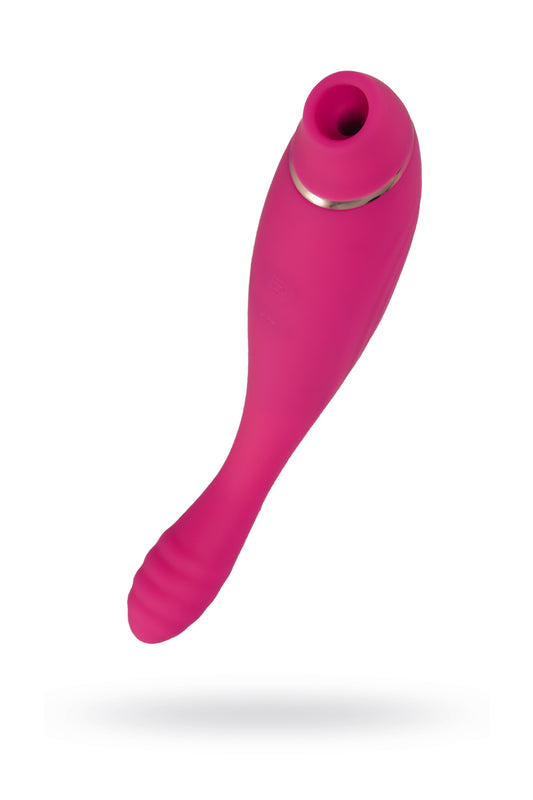 JOS Danvi Vakum Dalgası  Vibratör, Silikon, Pembe, 21,5 cm