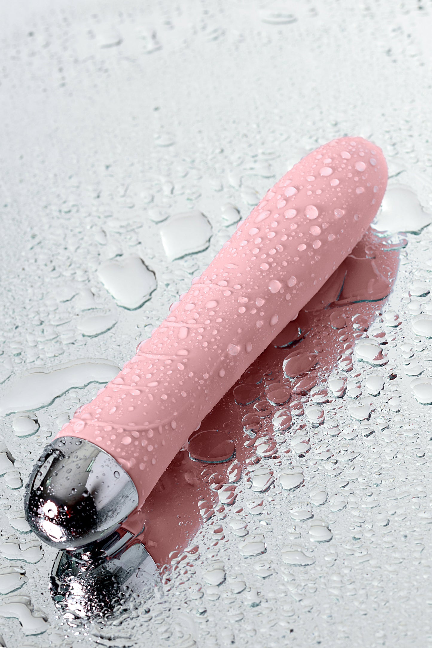 PHYSİCS FAHRENHEİT Titreşimli Toplu Isıtmalı Vibratör, silikon, pembe, 19 cm