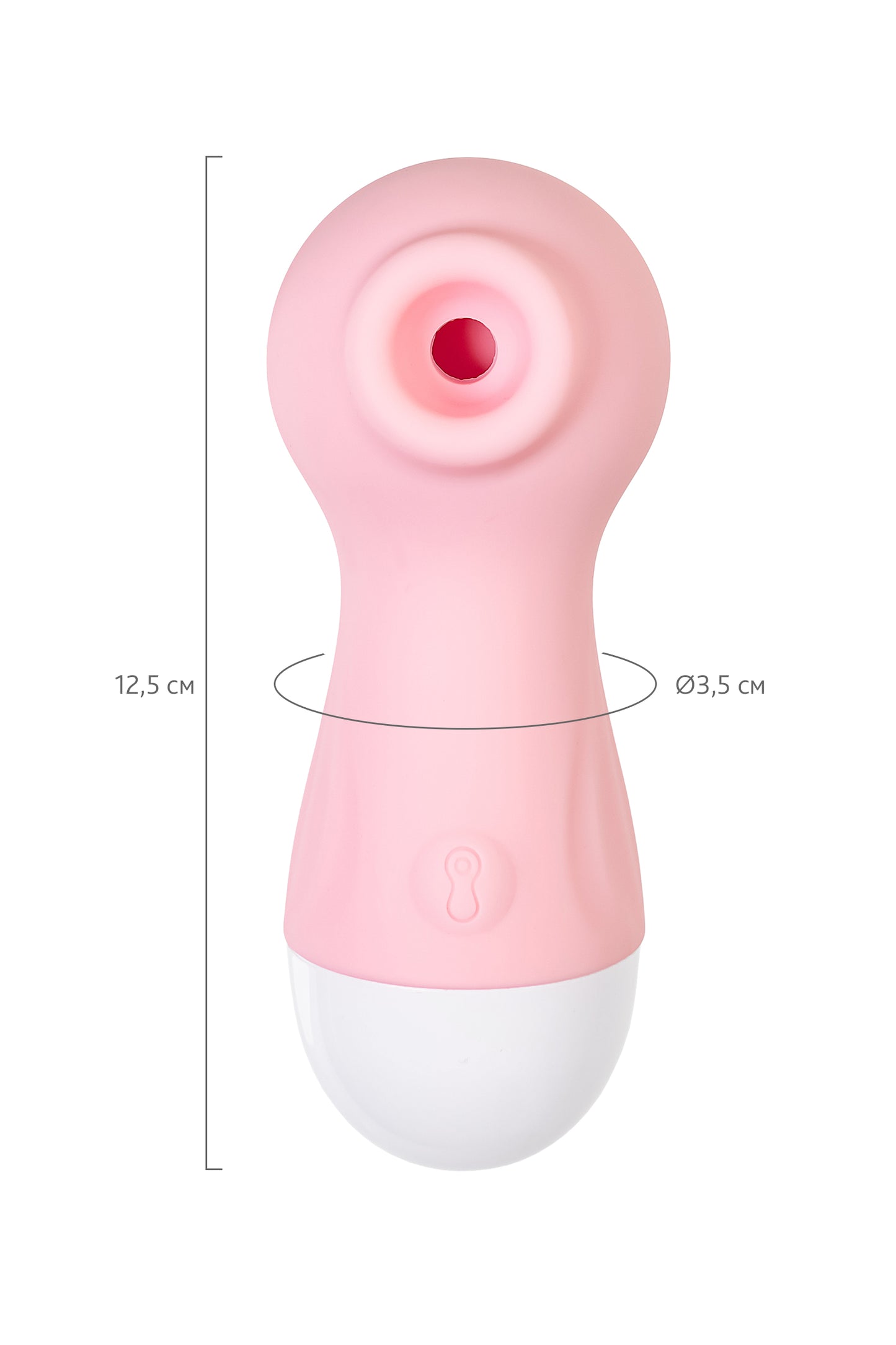 Flovetta by Toyfa Vakum dalgası uyarıcısı  Ixora, silikon, pembe, 9,8 cm