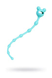 ToDo by Toyfa Froggy anal zinciri, silikon, mavi, 27,4 cm, Ø 1,4 cm